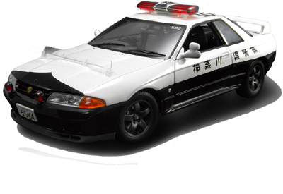 1:18 Police Pursuit Nissans