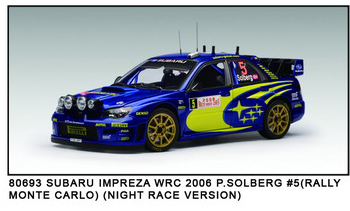 Solberg’s Monte Carlo WRC Subaru