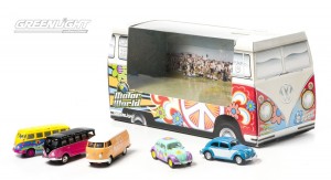 Die Cast X - Diecast Model Cars | Motor World VW Hippie 5-Pack