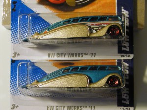 Die Cast X - Diecast Model Cars | Be on the look out for the 2011 Hot Wheels City Works Low Flow missing the side tampos.
