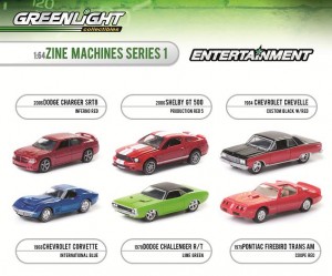 Die Cast X - Diecast Model Cars | GreenLight Announces ‘Zine Machines Series 1