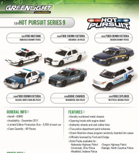 Die Cast X - Diecast Model Cars | Arresting Developments: GreenLight Announces Hot Pursuit 9