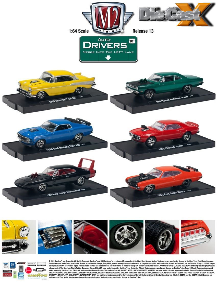 Details about   M2 Machines 1/24 Chase Cars Various Releases READ 