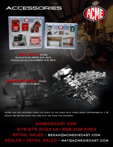 Die Cast X - Diecast Model Cars | ACME Accessories and Model Kits Will Be Available This Summer