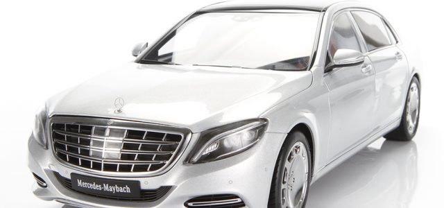 Details about   1/64 Master Mercedes Benz Maybach S560 Silver Diecast Models Black Car Roof Box