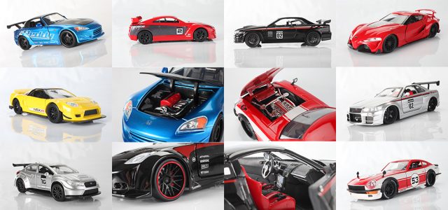 Jada Throttles Up its Diecast JDM Tuners Series Collectibles
