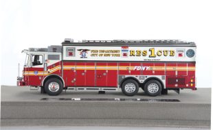Fire Replicas  FDNY “Rescue 1” – Rolling Tribute to New York’s Bravest