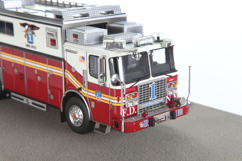 Die Cast X - Diecast Model Cars | Fire Replicas  FDNY “Rescue 1” – Rolling Tribute to New York’s Bravest
