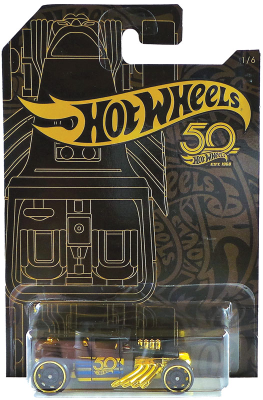 Die Cast X - Diecast Model Cars | Hot Wheels Flashback  – Celebrating Hot Wheels 50th Anniversary with Black & Gold