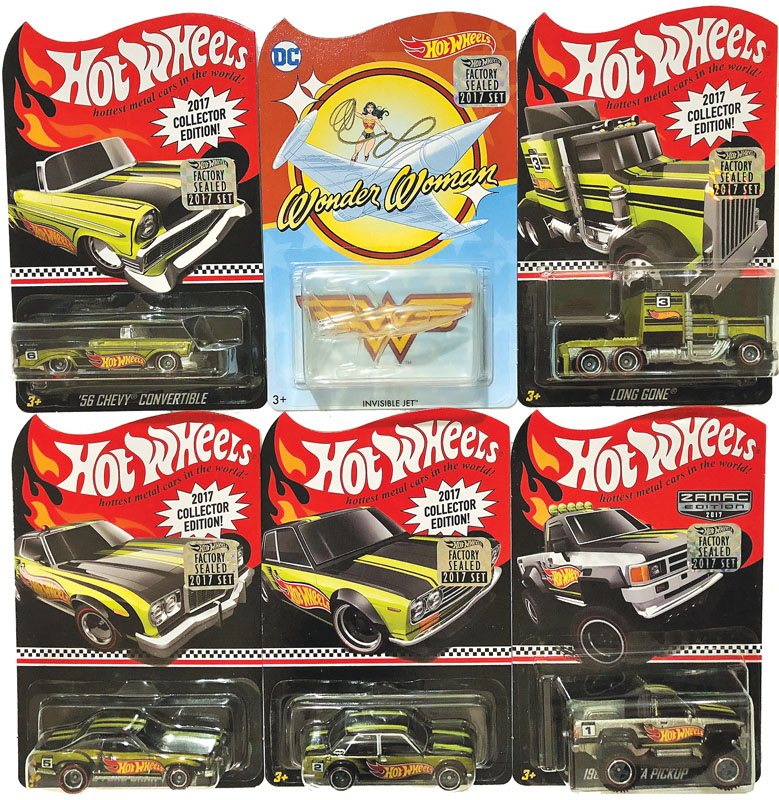 NEW HOT WHEELS 2017 COLLECTOR EDITION '56 CHEVY CONVERTIBLE 