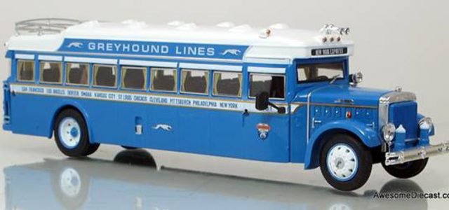 Diecast Review: Vintage 1931 Mack Greyhound Bus from Iconic Replicas