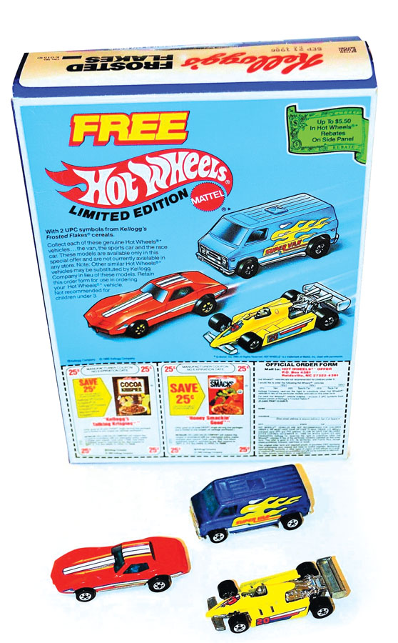 Die Cast X - Diecast Model Cars | Hot Wheels Flashback: 1985 Kellogg’s  Cereal Promotions