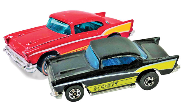 2004 Hot Wheel Classics Series 1 1/25 1957 Chevy Bel Air 8 Car Set in 7 Colors
