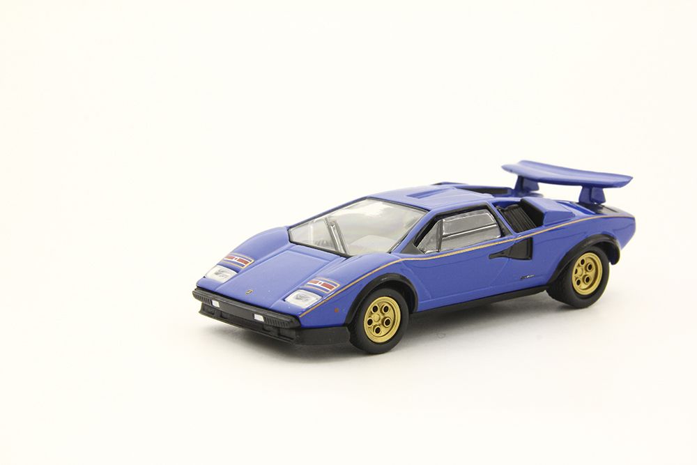 Die Cast X - Diecast Model Cars | Kyosho 1:64 Lamborghini Miura P400 and Countach LP500S